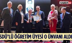 Dr. Öğretim Üyesi Fahrettin Kırçiçek, FIPP Unvanı Aldı