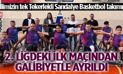 6 Mart Spor Kulübü Tekerlekli Basketbol Takımından Güzel Başlangıç