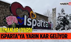 Isparta'ya Pazar Günü Kar geliyor