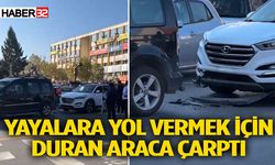 Kaymakkapı Meydanında Yaya Geçidinde Kaza: Araçlarda Hafif Hasar