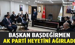 AK Parti Heyeti  Başkanı Başdeğirmen'i Ziyaret Etti