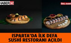 Isparta'da Japon Yemekleri Satılmaya Başlandı