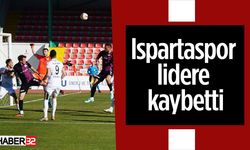 Ispartaspor kendi sahasında lidere kaybetti