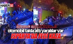 Isparta'da feci kaza