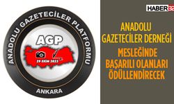 Anadolu Gazeteciler Platformu'ndan Yılın Enleri İçin Ödül Töreni