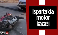 Isparta'da motor kazası