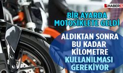 Otomobilden Sonra Şimdi Sıra Motosiklette Kilometre Şartı Geldi