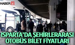 İşte Isparta’da Şehirlerarası Otobüs Bilet Fiyatları