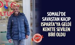 Somali'den Isparta'ya Geldi Hayatında İlk Defa Grip Oldu