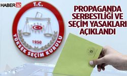 Yerel seçimlerin propaganda serbestliği ve seçim yasakları açıklandı
