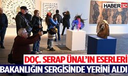 Doç. Ünal'ın Eserleri İstanbul Atatürk Kültür Merkezinde Sergileniyor