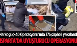 Narkogüç-40 Operasyonu'nda 376 şüpheli yakalandı