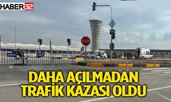 Isparta’da Yeni Otogar Önünde Kaza