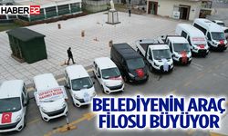 Belediye araç filosuna 9 araç daha kazandırıldı