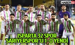 Isparta 32 Spor Sarıyerspor’u 1-0 yendi