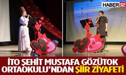 İTO Şehit Mustafa Gözütok Ortaokulu’ndan şiir dinletisi