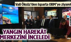 Burdur Valisi Türker Öksüz Isparta OBM’yi ziyaret etti