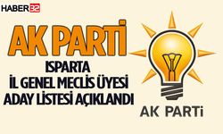 AK Parti Isparta İl Genel Meclis Üyesi Listesi