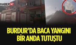 Burdur'da Yangın Paniğe Neden Oldu