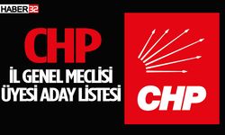 CHP İl Genel Meclisi Üyesi Aday listesi açıklandı