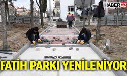 Fatih Parkında Yenileme Çalışmaları Başladı