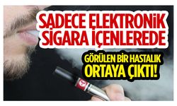 Elektronik Sigara İçenler Aman Dikkat!