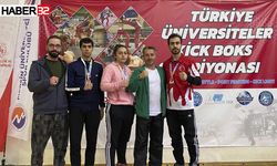 SDÜ Öğrencileri “Üniversitelerarası Kick Boks Şampiyonası”nda Türkiye İkincisi Oldu