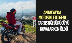 Antalya'da Motosikletli Genç Vefat Etti