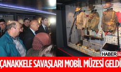 Çanakkale Savaşları Mobil Müzesi Şarkikaraağaç’ta