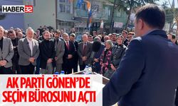 AK Parti Gönen'de Seçim Bürosunu Açtı