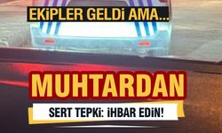 Muhtar Derekbek'ten Çağrı: Zarar Verenleri İhbar Edin!