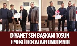 Başkan Tosun'dan Emekli Hocalara Vefa Örneği