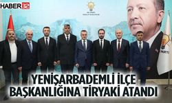 AK Parti’nin Yenişarbademli İlçe Başkanlığına Tiryaki atandı