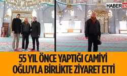 Mimar Bozkurt, Yaptığı Camiyi 55 Yıl Sonra Kontrol Etmeye Geldi