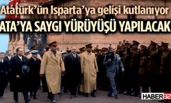 Atatürk’ün Isparta’ya gelişi kutlanıyor