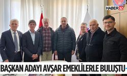 MHP Sav Belediye Başkan Adayı Avşar, Emeklileri Ziyaret Etti