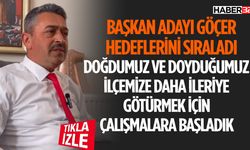 AK Parti Adayı Ali Göçer Vaatlerini Sıraladı