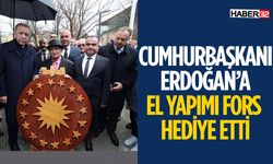 Ispartalı Ustadan Cumhurbaşkanı Erdoğan'a El Emeği Hediye