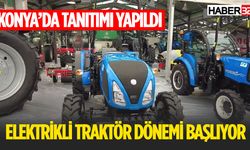 Elektrikli Traktör Tanıtıldı, Ispartalı Çiftçiler Hayranlıkla İzledi