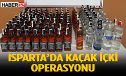 Isparta’da kaçak içki operasyonu