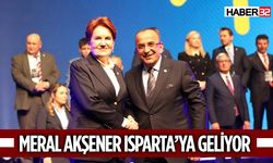 İYİ Parti Lideri Meral Akşener Isparta'ya Geliyor