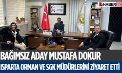 Mustafa Dokur Ziyaretlerini Sürdürüyor