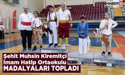Şehit Muhsin Kiremitçi İmam Hatip Ortaokulu madalyaları topladı