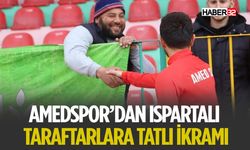Isparta 32 Spor'a Diyarbakır Tatlısı Hediye Edildi