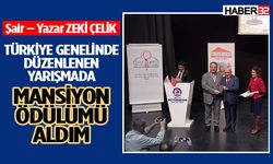 Zeki Çelik, Türkiye Genelinde Düzenlenen Yarışmada Ödül Aldı