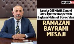 Mehmet Boyacı’dan Ramazan Bayramı mesajı