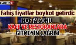 Kafe ve restoranları boykot kampanyası başlattılar