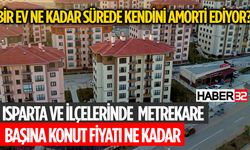 Isparta'da Ortalama Konut Fiyatı Ne Kadar?