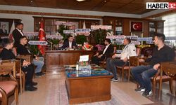 Mustafa Özer'e tebrik ziyaretleri sürüyor