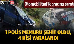 Isparta'da trafik kazasında 1 polis şehit oldu